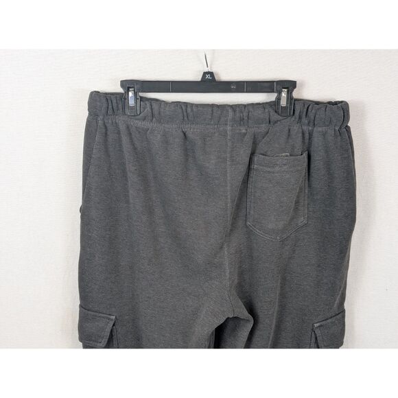 SP Active Cargo Sweatpants Drawstring Gray Men's Size XL - Picture 7 of 10
